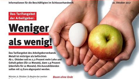 Tarifrunde Schlosserhandwerk Das Angebot Der Arbeitgeber