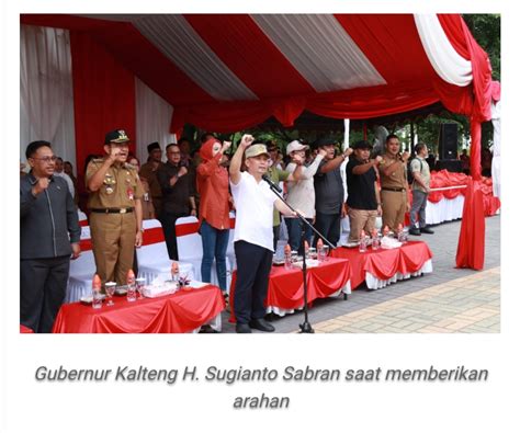 Sugianto Salurkan Bansos Dan Launching Bansos Fungsi Pendidikan Kalteng