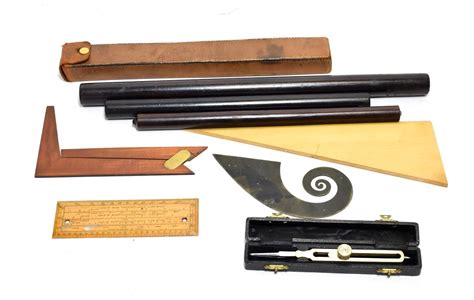 Lot 3168 Various Drawing Instruments Including Scale