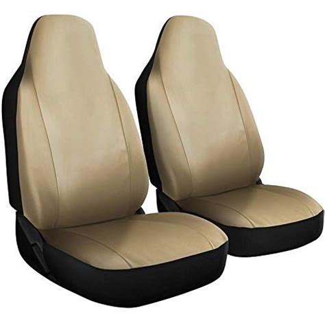 Motorup America Auto Seat Cover Set Integrated High Back Seat Mesh