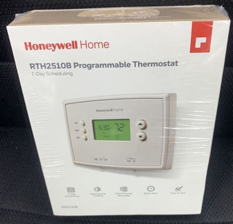 Honeywell Rth2510b 7 Day Programmable Thermostat For Sale Online Ebay