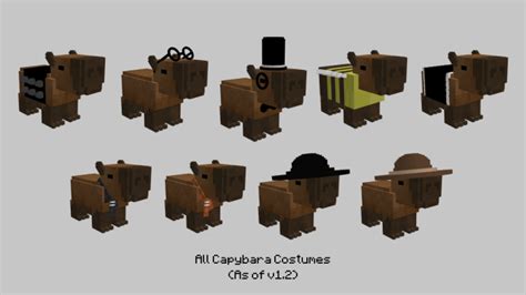 Download Capybaras addon for Minecraft