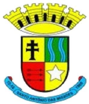 Brasão do Santo Antônio das Missões Coat of arms crest of Santo