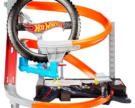 Hot Wheels Ecl Motorized Set Tire Shop Toys 4 You