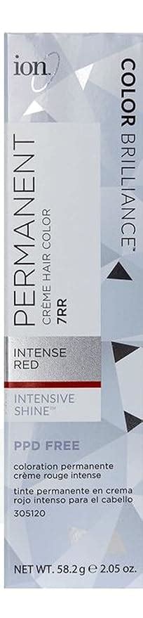 Ion 7rr Intense Red Permanent Creme Hair Color 7rr Intense Red Chemical Hair Dyes