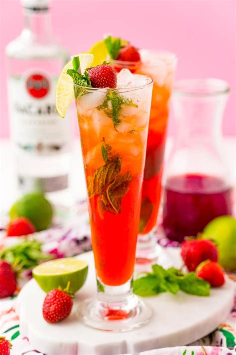 Strawberry Mojito Recipe Sugar And Soul