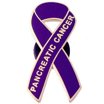 Cancer: Pancreatic Cancer Ribbon