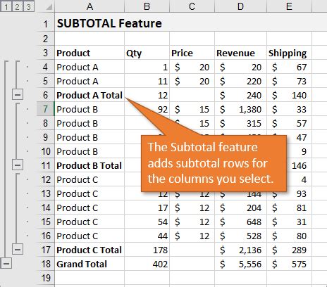 Add Plus Sign In Excel To Hide Rows To Add Collapsible Excel Rows