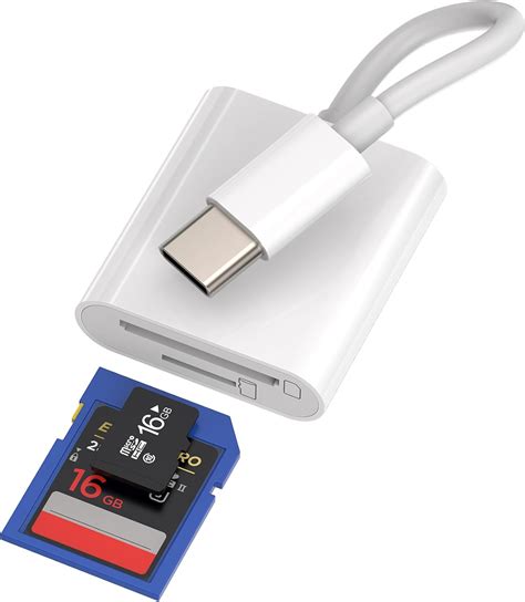 Adaptador De Lector De Tarjetas Micro Sd Usb C Tf En Multipuerto