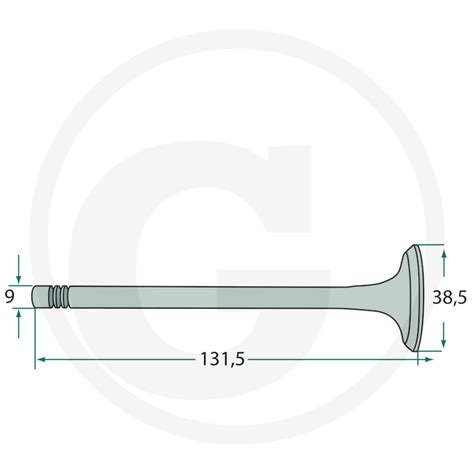 Soupape D Chappement Pour Eicher Moteur Edk Edl Edl T