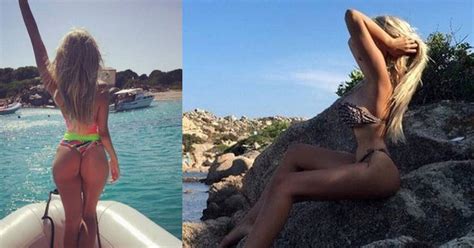 Las Fotos Hot De Charlotte Caniggia En Italia Infobae