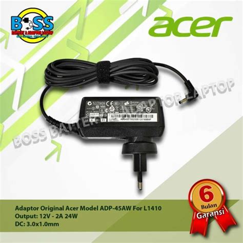 Jual Adaptor Original Acer Adp-45aw Adp-45th A 12v 2a For L1410 Di ...