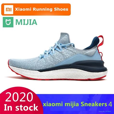 Оригинальные мужские кроссовки Xiaomi Mijia 4, уличная спортивная ...