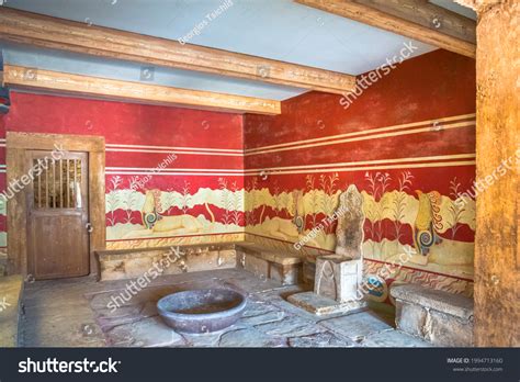 Ruins Minoan Palaces Largest Archaeological Site Stock Photo 1994713160 ...