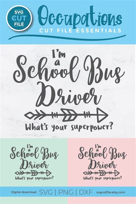 School Bus Driver What's your Super power - Create custom gifts for ...