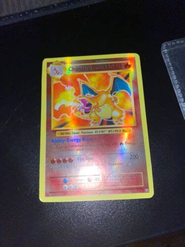 Charizard First Edition XY EVOLUTIONS Pokemon Card Reverse HOLO Values