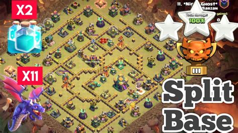 Th14 Best Dragon With Clone Spell Attack Strategy Popular Th14 Split