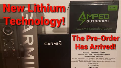 New Amped Outdoors 32ah Lithium Battery Unboxing Only 4 Lbs