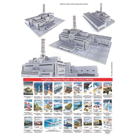 Elektrownia Jądrowa w Czarnobylu SKLEJ MODEL