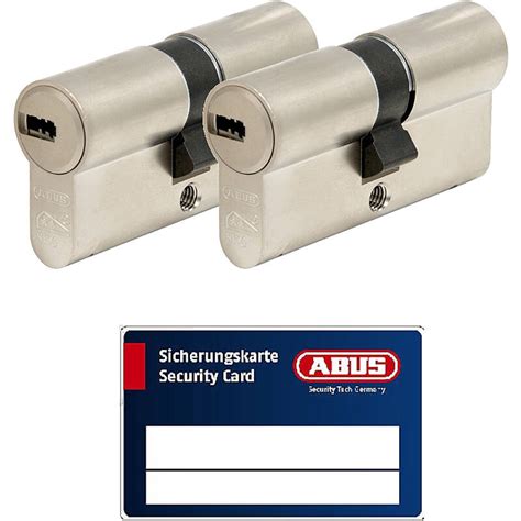 Abus EC660 Schließanlage gleichschließend 2er Set Expert Security de