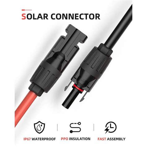 Mc4 Solar Panel Extension Cable Bougerv