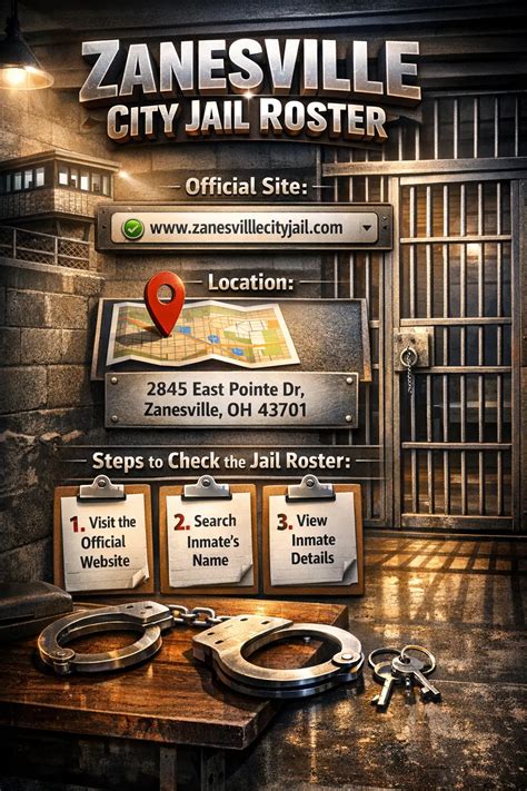 Zanesville City Jail Roster 2026