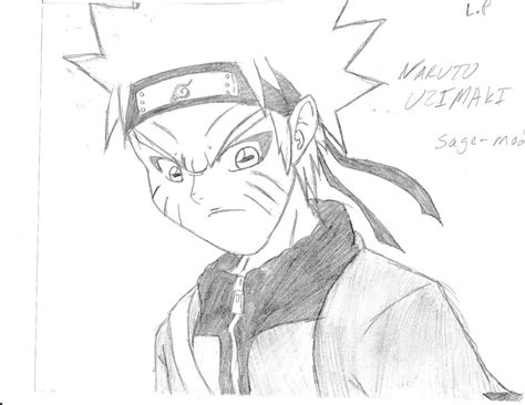 Naruto Uzumaki Sage Mode Fan Art By Legacycreator97 On Deviantart