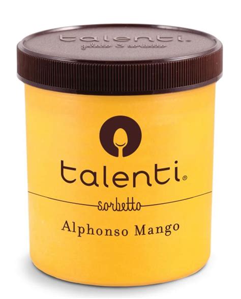 Alphonso Mango Sorbetto Gelato