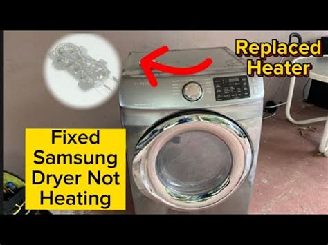 How To Test And Replace Heater Element On Samsung Dryer Model