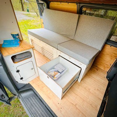 Bett Ausziehbar Camper T T Camping Bett Van Barefootvans Camper