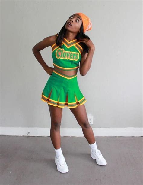 East Compton Clovers Cheerleader Uniform 90s Inspired Halloween Costumes Halloween Costume