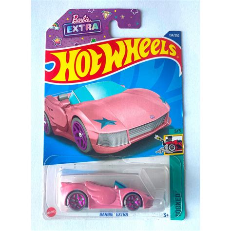 Hot Wheels Mainline Barbie Extra Rosa Shopee Brasil