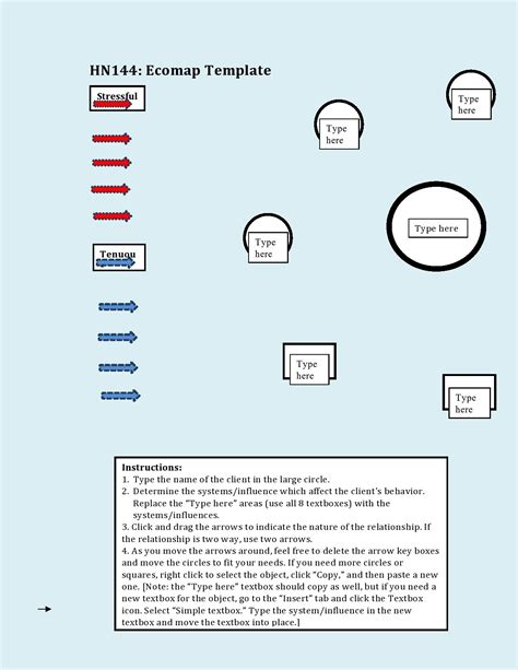 Plantillas Y Ejemplos Editables De Ecomap Gratis Mundo Plantillas