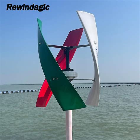 Vertical Wind Turbine Kw Kw Kw V V Maglev Generator Low Wind