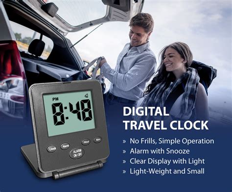 Digital Travel Alarm Clock – Travelwey