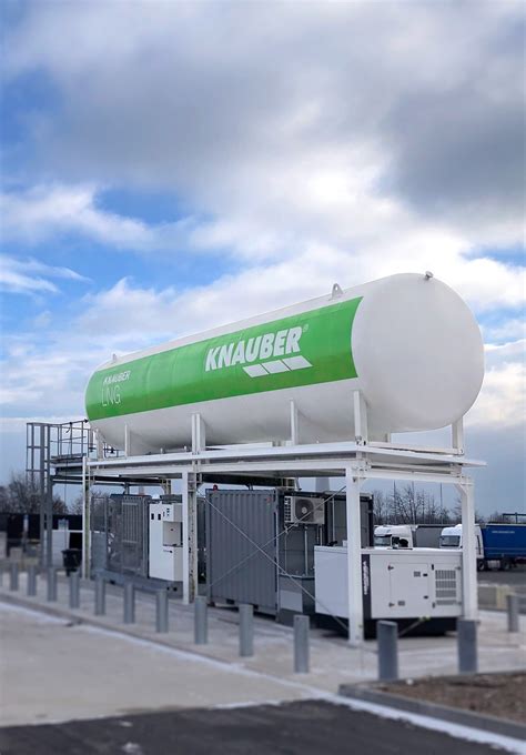 Knauber Er Ffnet Lng Tankstelle In W Rrstadt