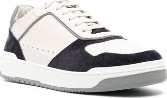 Brunello Cucinelli Panelled Low Top Sneakers Shopstyle