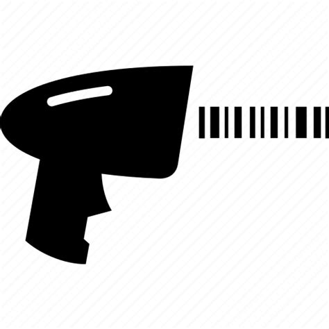 Handheld Barcode Scanner Icon