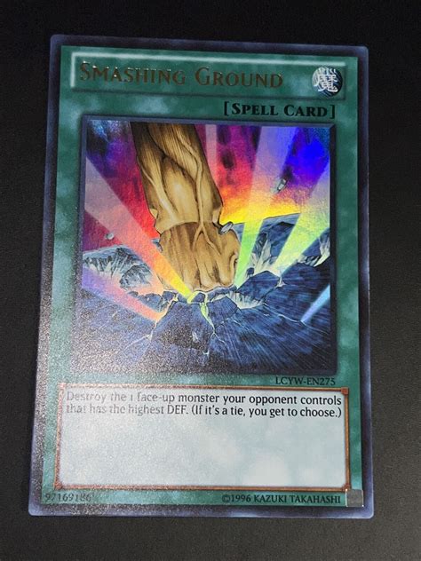 Yu Gi Oh Smashing Ground Lcyw En Ultra Rare Eng Spell Carte Near