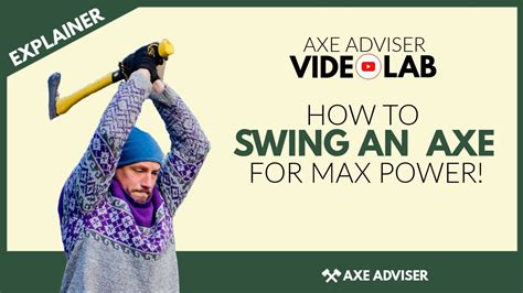 How To Swing An Axe For Max Power Youtube