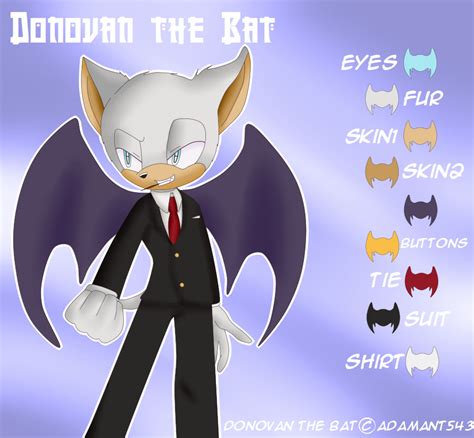 Sonic Oc T Donovan The Bat By Maddysu On Deviantart