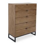 Commode 6 tiroirs Panara Chêne Clair