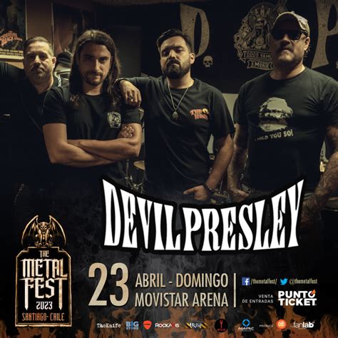 Devil Presley son el cuarto número nacional confirmado para The Metal