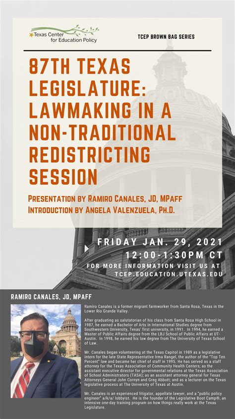 87th Texas Legislature: Lawmaking in a Non-traditional Redistricting ...