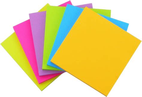 Amazon Early Buy Sticky Notes Bright Color Pads Self Stick