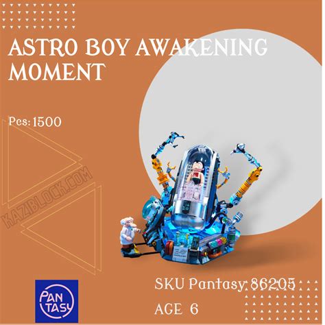 Pantasy Astro Boy Awakening Moment Brick Set Kazi Block