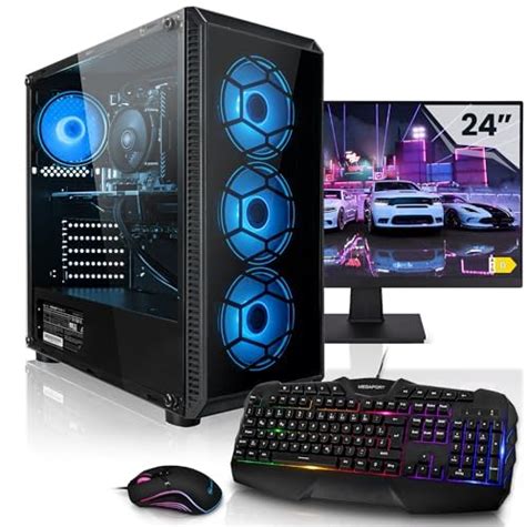 Megaport Komplett Set Gaming Pc Intel Core I F Monitor