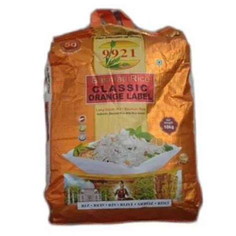 Classic Orange Label Basmati Rice Kg Bag At Kg In Varanasi