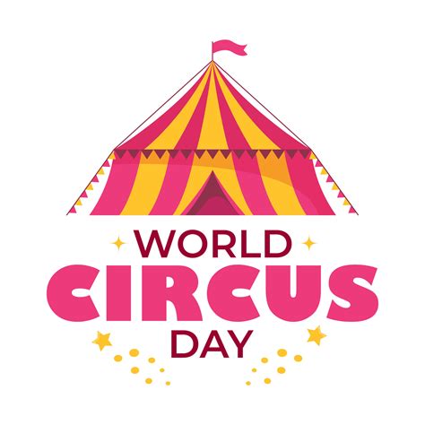World Circus Day. Circus building, awning of the circus house