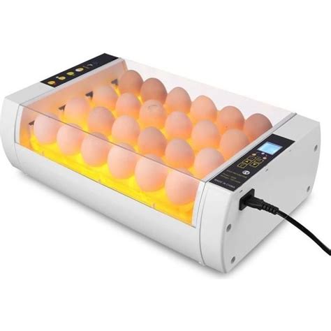 Couveuse 24 Oeufs Incubateur Retournement Automatique à Led Avec La